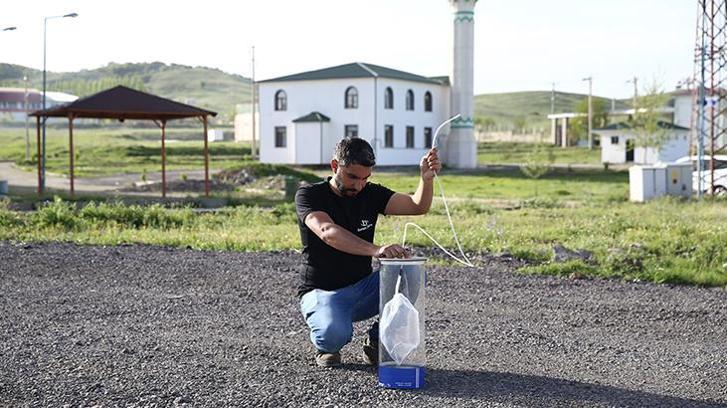 Bingöl'de korku dolu anlar! Çevredeki yoğun koku nedeniyle cihazla ölçüm yapıldı