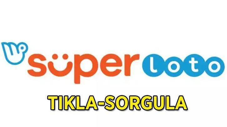 SÜPER LOTO SORGULAMA EKRANI | 1 Mayıs Perşembe Milli Piyango Süper Loto çekiliş sonuçları belli oldu! Süper Loto nasıl sorgulanır?