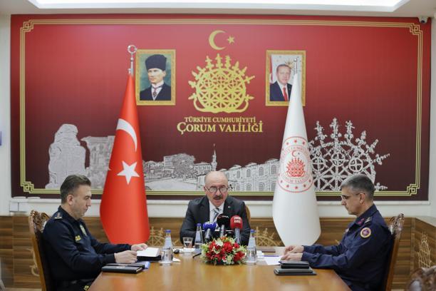 Çorum'da kişilere ve mal varlığına karşı işlenen suçlar azaldı