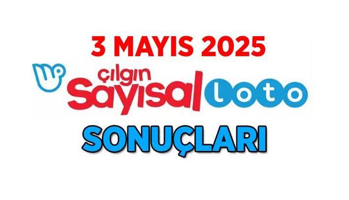 Çılgın Sayısal Loto çekiliş sonuçları ve SüperStar kazanan kategoriler açıklandı! 3 Mayıs 2025 Sayısal Loto sonuçları sorgulama ekranı