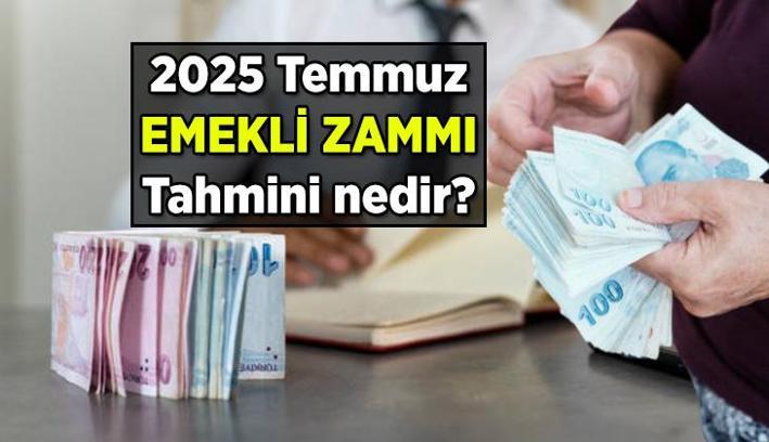Emekli maaşı zammı 2025 ne kadar olacak? 6 Aylık tahmin! SSK, Bağ-Kur 4 Aylık Emekli maaşı enflasyon farkıyla zam oranı yüzde kaç çıkıyor?