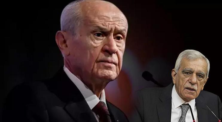 SON DAKİKA! Terörsüz Türkiye yolunda sıcak gelişme! MHP Lideri Bahçeli'den Ahmet Türk'e tebrik telefonu