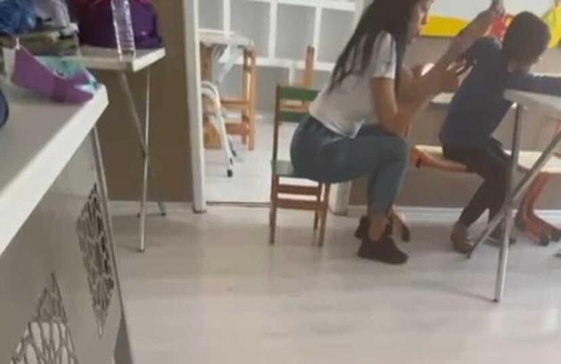 Öğretmenin, özel gereksinimli öğrencilere şiddeti kamerada; gözaltında