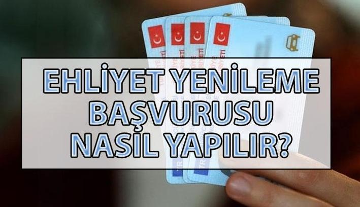 Ehliyet yenileme nasıl yapılır? Ehliyet yenileme için sağlık raporu nasıl alınır?