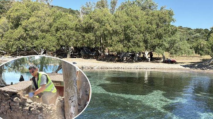 SİT alanına kaçak yapıp yerleşti! 'kamp yapıyordum’ dedi