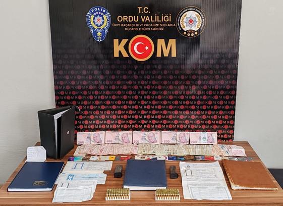 Ordu’da tefecilik operasyonu, 2 tutuklama