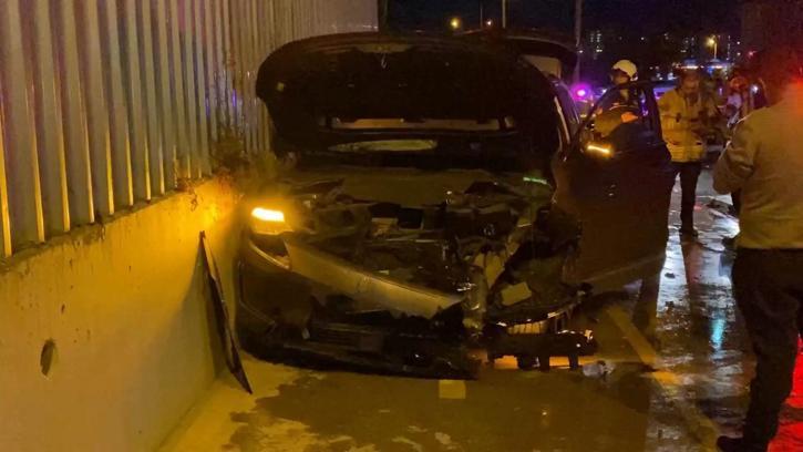İstanbul - Başakşehir’de cip ile otomobil çarpıştı: 5 yaralı