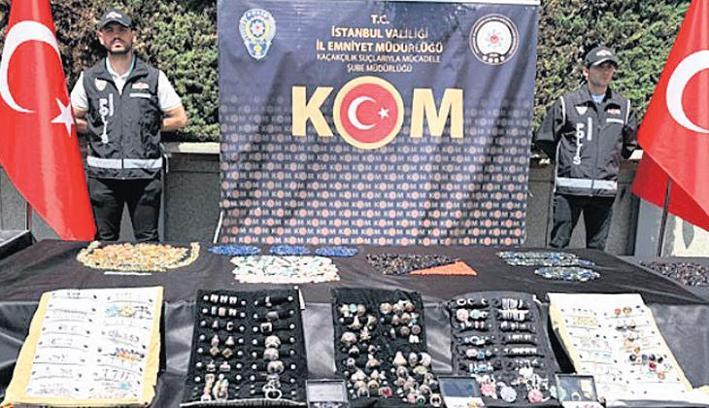 Havalimanında pırlanta operasyonu