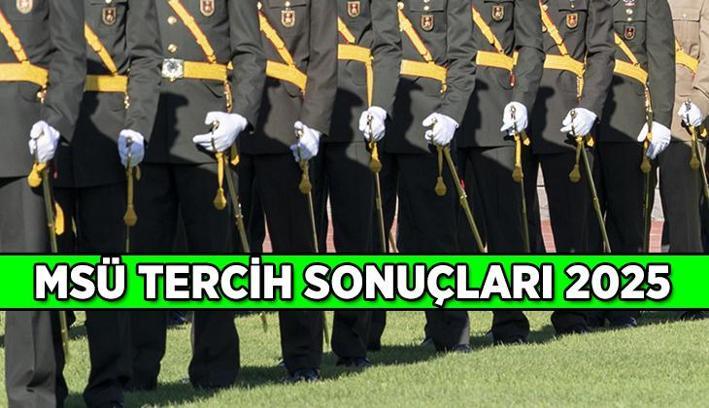 MSÜ tercih sonuçları açıklandı mı, ne zaman açıklanacak? 2025 Milli Savunma Üniversitesi yerleştirme sonuçları için tarih ve saat duyuruldu mu?