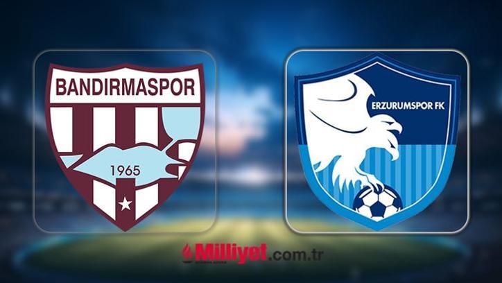 Bandırmaspor-Erzurumspor 1. lig play-off maçı ne zaman saat kaçta hangi kanalda? Muhtemel 11'ler...
