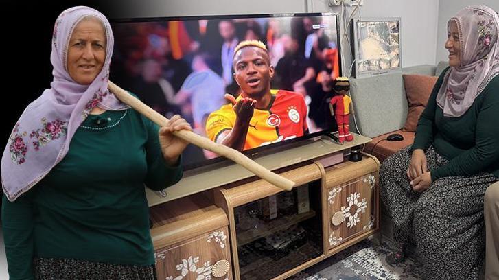 Kayserili Galatasaray hayranı kadından yıldız golcüye orijinal bir hediye: Bir hafta uğraştım