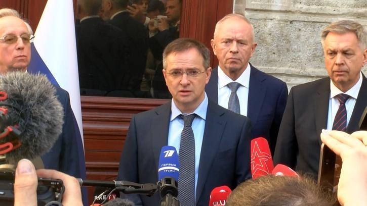 İstanbul- Medinskiy: Müzakerelere, 2022’de İstanbul'da Ukrayna tarafından bozulan barış görüşmelerinin devamı olarak bakıyoruz