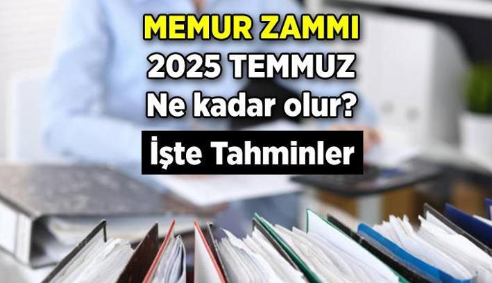 Memur zammı Temmuz 2025 ne kadar, ne zaman belli olacak? 4 Aylık enflasyon farkına göre memur maaşı zam oranı yüzde kaç?