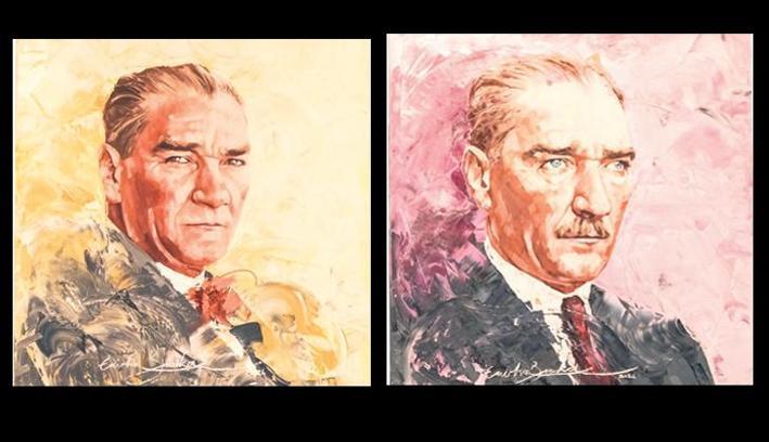 19 Mayıs’a özel Atatürk portreleri