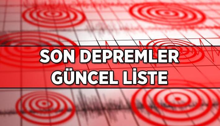 Son dakika deprem haberleri: Deprem mi oldu? 22 Mayıs son depremler listesi AFAD ve Kandilli Rasathanesi'nden son depremlerin saati, büyüklüğü, konumu...