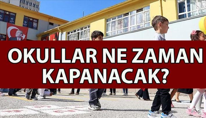 Okullar ne zaman kapanacak, karneler hangi gün dağıtılacak? MEB yaz tatili tarihleri