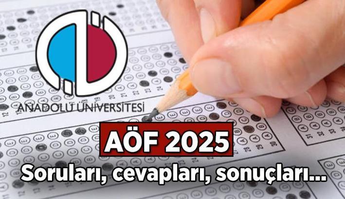 AÖF soruları ve cevapları açıklandı mı? 2025 AÖF Bahar Dönemi final sınavı sonuçları ne zaman açıklanacak?