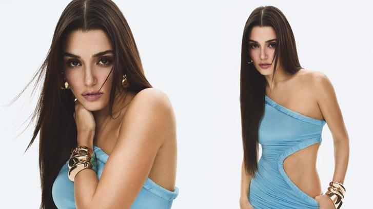 Paylaşmaya doyamadı! Hande Erçel'den maviler içinde yeni poz