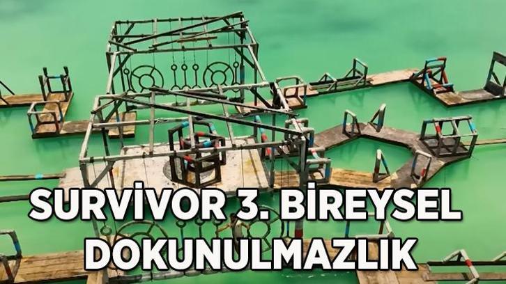 SURVİVOR 3. DOKUNULMAZLIK KİMİN OLDU? Survivor bireysel dokunulmazlığı kim aldı ve eleme adayı kim seçildi?