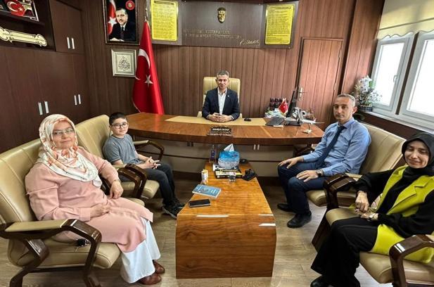 Kilis'te 5. sınıf öğrencisi bursluluk sınavında 500 tam puan aldı