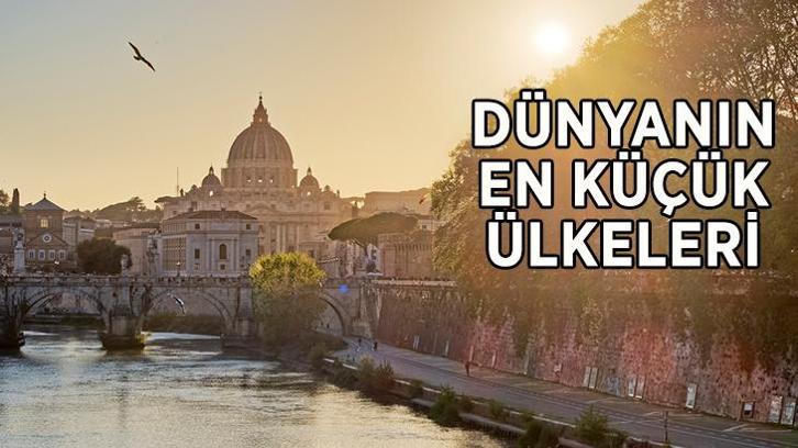 Dünya haritasında görmek neredeyse imkansız! Sadece 0.44 km... İşte dünyanın en küçük ülkeleri...