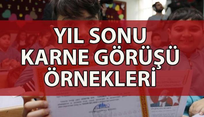 KARNE GÖRÜŞÜ ÖRNEKLERİ 2025: 2. dönem öğretmen karne görüşleri! İlkokul, ortaokul, lise başarılı, orta ve başarısız öğrenciler İçin 60 farklı yorum