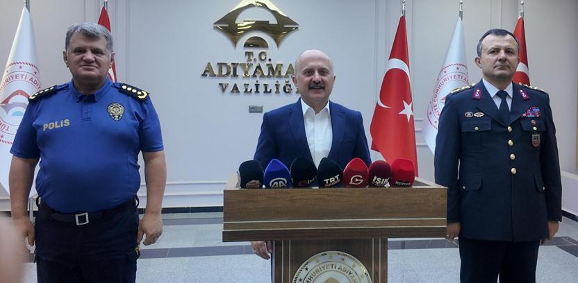 Adıyaman Valisi Osman Varol, kentin bir aylık asayiş verilerini açıkladı