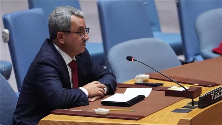 Türkiye BM Daimi Temsilcisi Yıldız'dan, bölgedeki şiddetin Suriye'yi kapsamasını önleme çağrısı