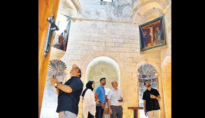 1600 yıllık manastır hayata döndü