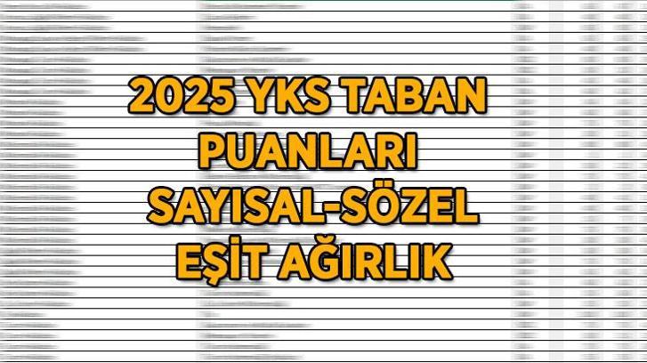 ÜNİVERSİTE TABAN PUANLARI 2025 | Önlisans-Lisans (2-4) yıllık Üniversite taban puanları ve başarı sıralamaları