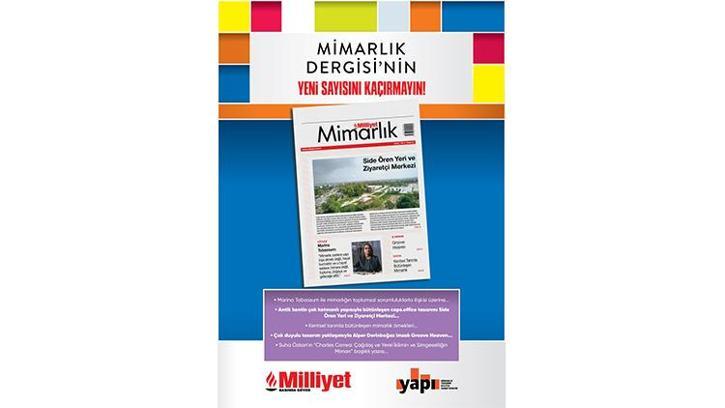 Milliyet Mimarlık Dergisi’nin 53. sayısı bu pazar bayilerde!