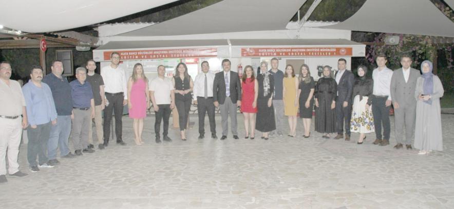 Erdemli’de tayini çıkan savcı ve hakimlere veda