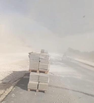 Hatay'da fırtına hayatı olumsuz etkiledi