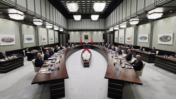Cumhurbaşkanı Erdoğan başkanlığındaki kabine toplantısı sona erdi