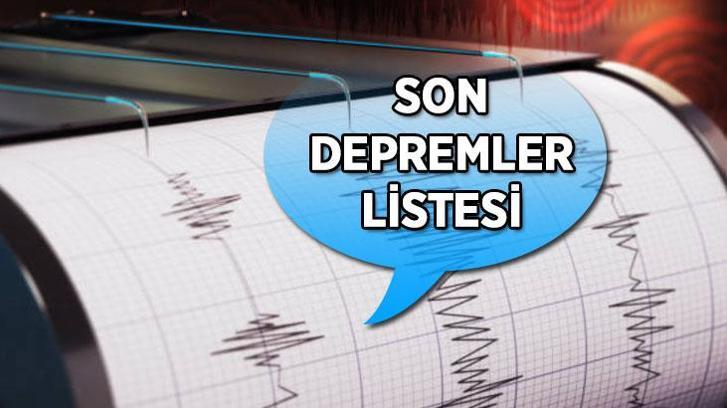 SON DAKİKA PEŞ PEŞE DEPREMLER! İstanbul'da hissedilen bir deprem oldu! En son nerede kaç şiddetinde deprem oldu? Kandilli Rasathanesi/AFAD son depremler listesi...