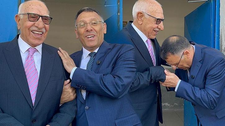50 yıllık vefa! Profesör oldu, ilk öğretmenini unutmadı