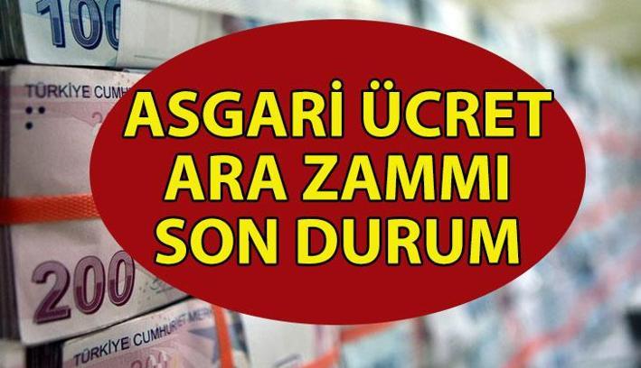 ASGARİ ÜCRET ARA ZAMMI SON DURUM TEMMMUZ 2025 | Asgari ücrete ara zam gelecek mi? Bu ay asgari ücrete ek zam yapılacak mı?
