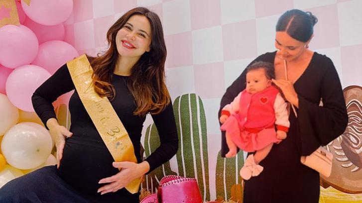 Doğum kilolarından eser kalmadı! Üçüncü kez anne olan Zeynep Sever Demirel fit haliyle dikkat çekti