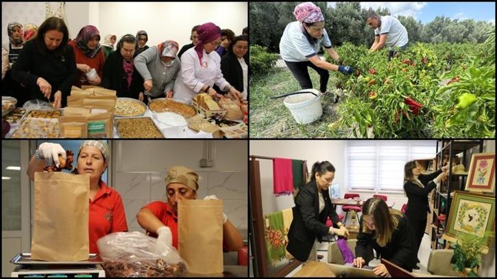 Kadın kooperatiflerine geçen yıl 24,8 milyon lira hibe sağlandı