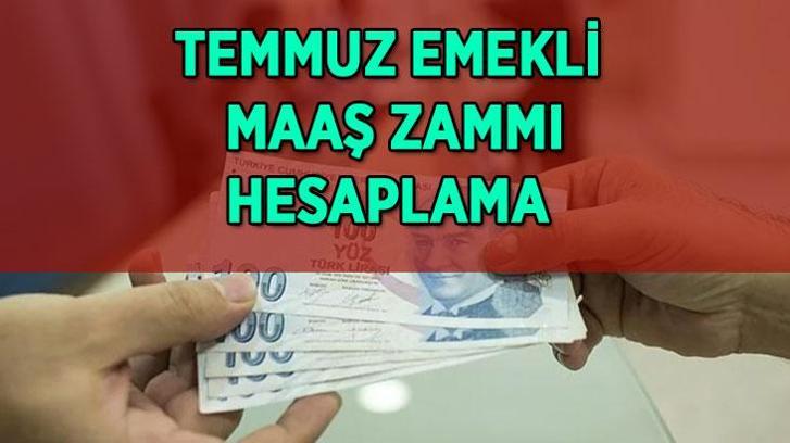 SSK, BAĞ-KUR TEMMUZ 2025 EMEKLİ MAAŞ ZAMMI HESAPLAMA | En düşük emekli maaşı ne kadar oldu? 15.000, 15.500, 16.000, 17.000, 17.500 TL maaş alan emeklilerin yeni zamlı maaşları ne kadar oldu?