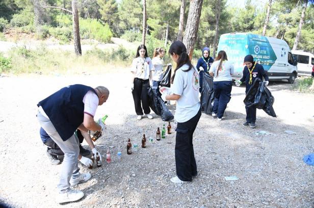 Osmaniye’de ormanlarda temizlik