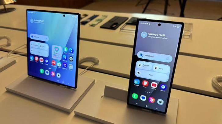 Samsung Galaxy Z Fold 7 daha hafif ve büyük ekranla birlikte geliyor