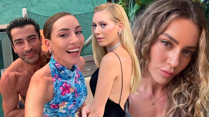 Sinem Kobal bikinili pozlarıyla sosyal medyayı salladı!