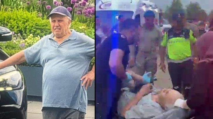 Almanya'dan gelen gurbetçinin otoyolda verdiği tuvalet molası sonu oldu