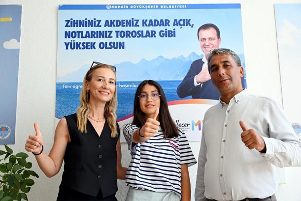 Aydıncık LGS 1'incisi Büyükşehir’in Kurs Merkezi’nden çıktı