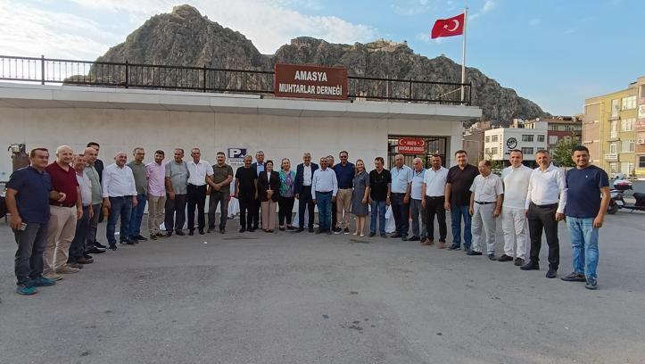 Amasya’da Muhtarlar Derneği Hizmet Ofisi açıldı
