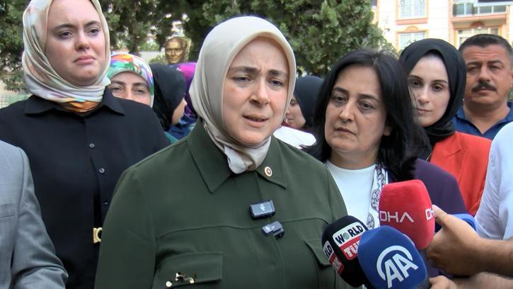 AK Parti Genel Merkez Kadın Kolları Başkanı Ercan'dan Bursa’daki yangın bölgesine ziyaret