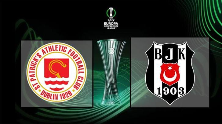 CANLI YAYIN BİLGİLERİ | St Patrick's-Beşiktaş UEFA Konferans Ligi 3. ön eleme turu maçı bu akşam saat kaçta hangi kanalda? Kara Kartal Konferans Ligi'nde avantaj peşinde! Muhtemel 11'ler...