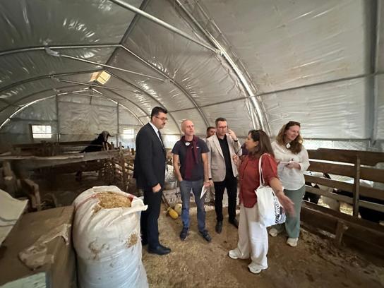 Bahçe’de, Kırsal Dezavantajlı Alanlar Kalkınma Projesi incelendi