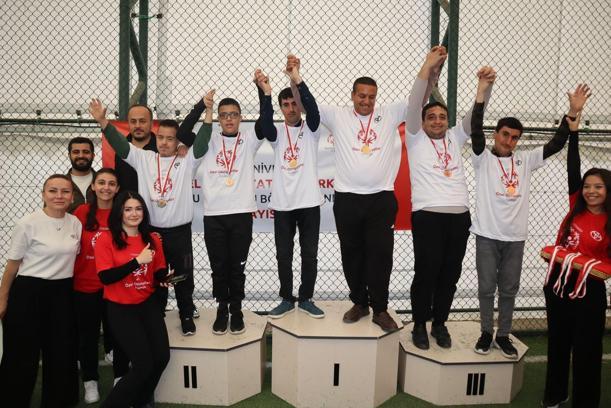 Malatya’da özel sporcular sahada iz bıraktı